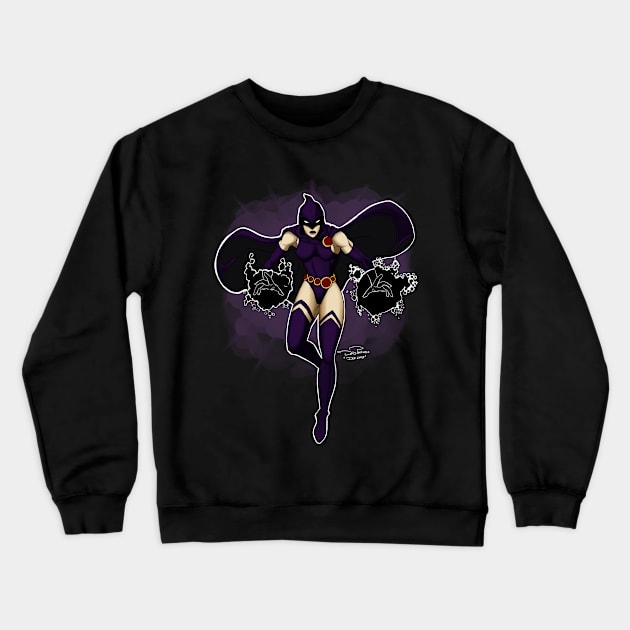 Raven Crewneck Sweatshirt by DarthThroe